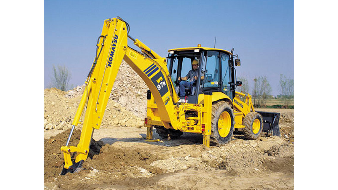 AMV Design  Komatsu - BACKHOE LOADERS WB97R WB93R  